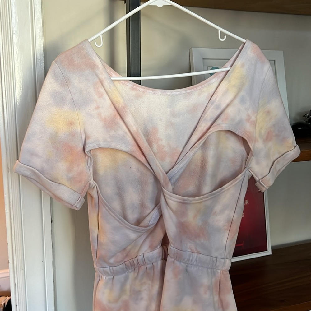 Pastel Tyedye Cotton Romper - Picture 4 of 5